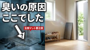 帰宅した瞬間臭う「梅雨の玄関」原因は“玄関マット”でした｜5分でできる湿気リセット掃除
